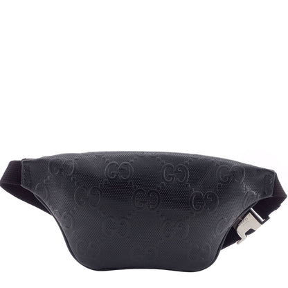 Gucci GG Embossed Leather Belt Bag
