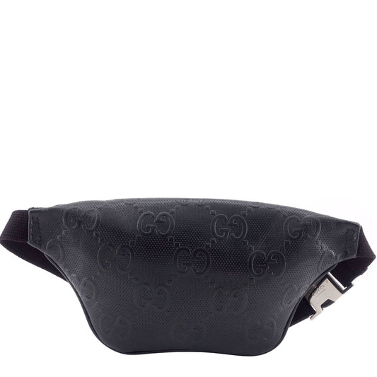 Gucci GG Embossed Leather Belt Bag