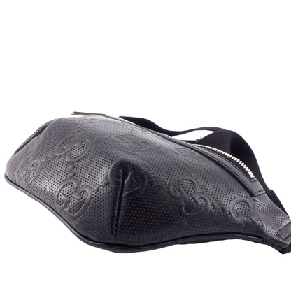 Gucci GG Embossed Leather Belt Bag