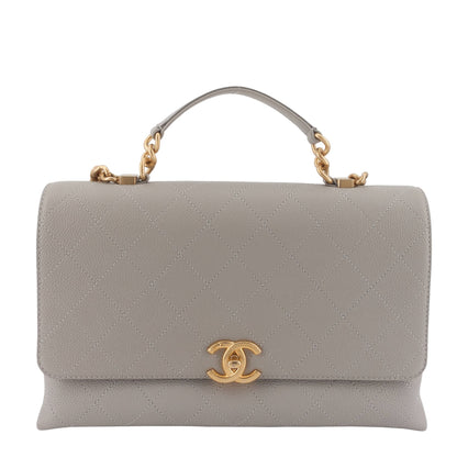 Chanel Chic Affinity Medium Caviar Leather Flap Bag