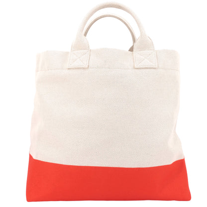 Gucci Embossed Detail Canvas Tote Bag