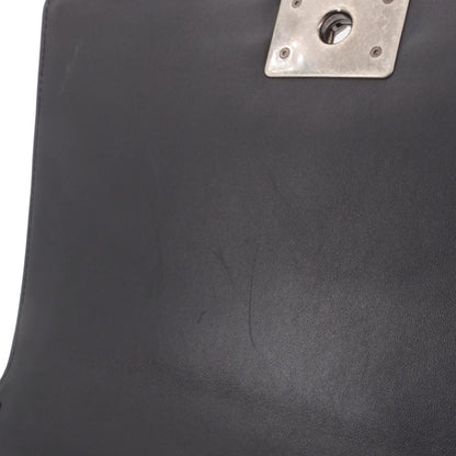 Chanel Boy New Medium Lambskin Leather Bag