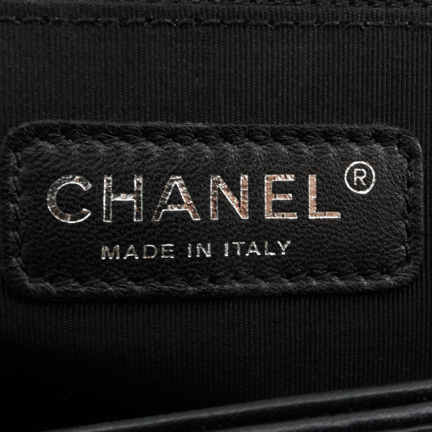 Chanel Boy New Medium Lambskin Leather Bag