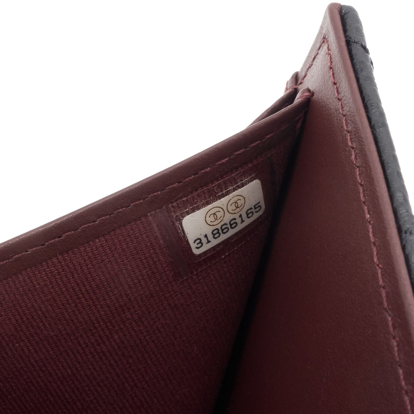 Chanel Trifold Caviar Leather Wallet