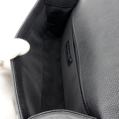 Chanel Boy Old Medium Caviar Leather Bag