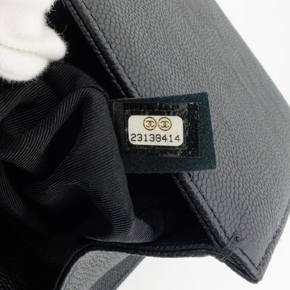 Chanel Boy Old Medium Caviar Leather Bag