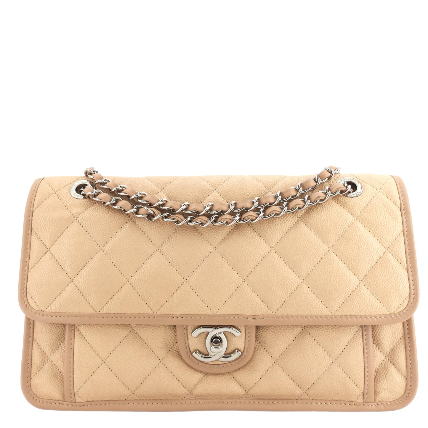 Chanel French Riviera Large Caviar Flap Bag