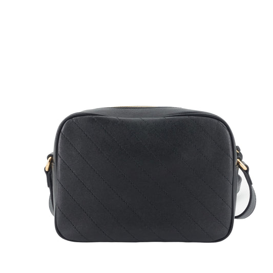 Gucci Sakai Be Green Calfskin Diagonal Stitched Small Blondie Bag