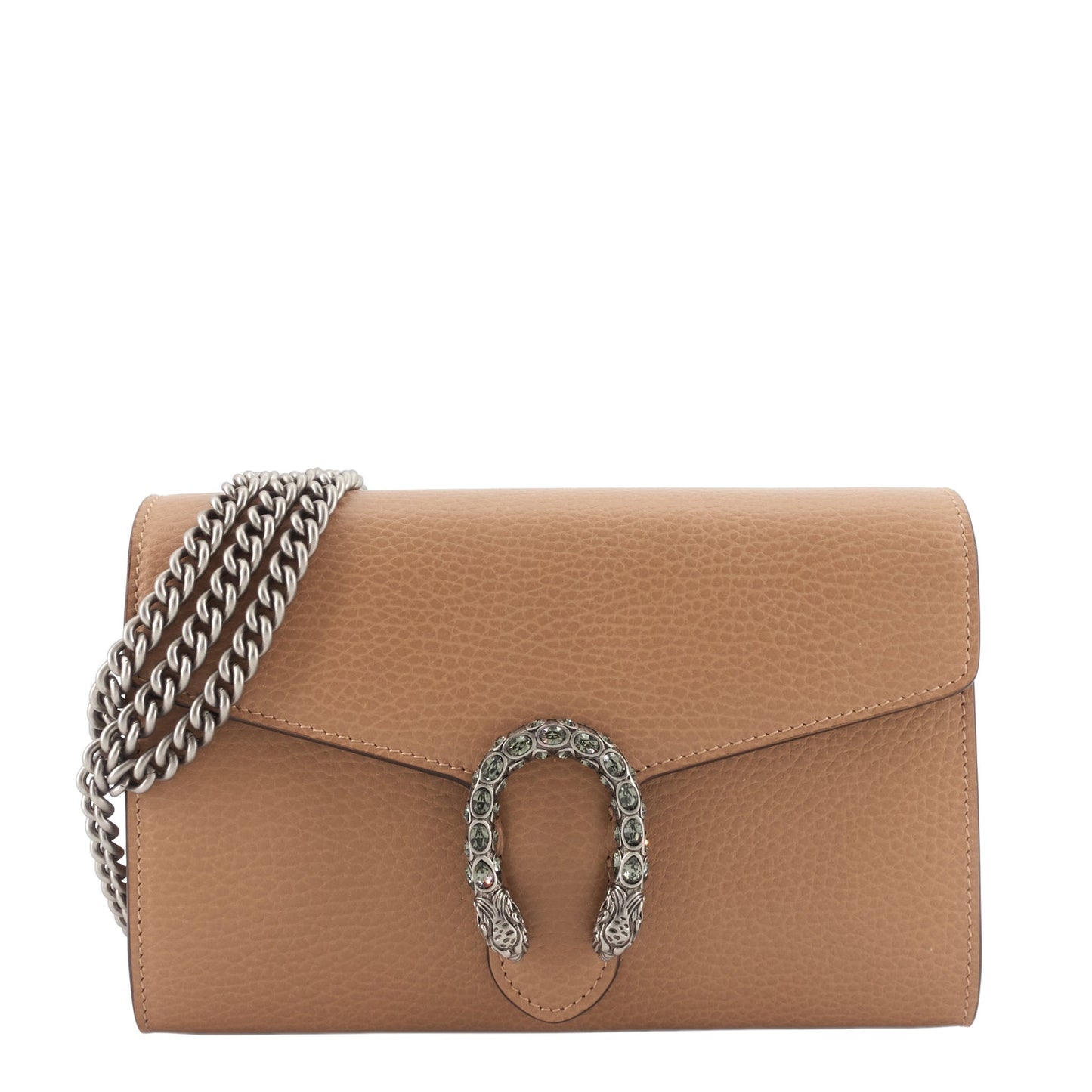 Gucci Dionysus Textured Leather Mini Wallet