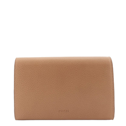 Gucci Dionysus Textured Leather Mini Wallet
