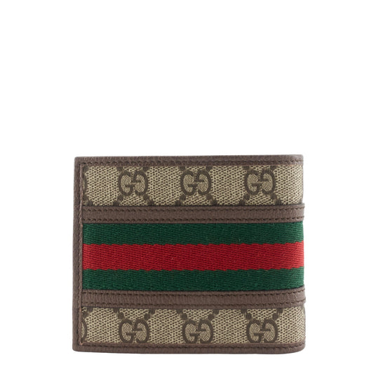 Gucci Ophidia GG Canvas and Leather Wallet