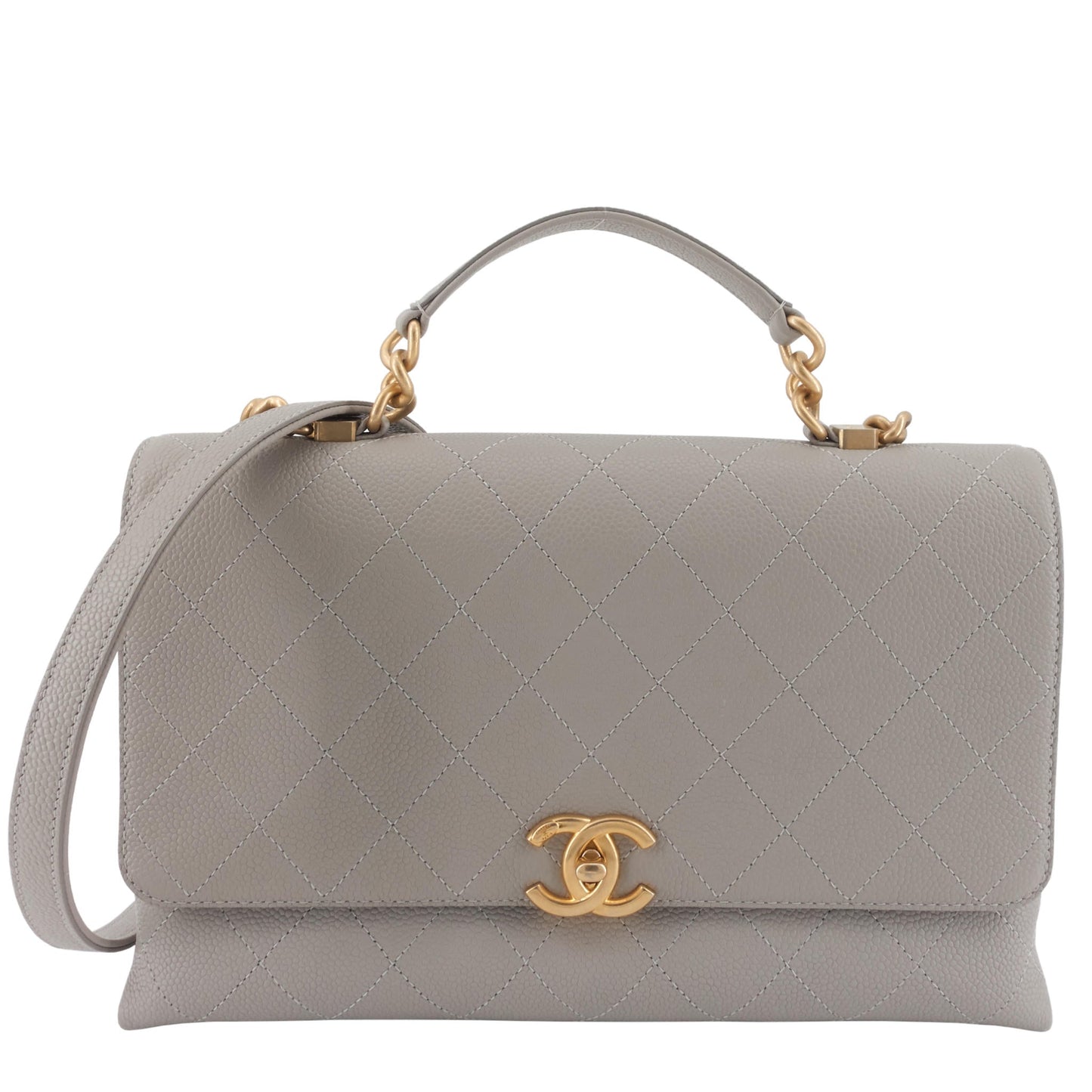 Chanel Chic Affinity Medium Caviar Leather Flap Bag