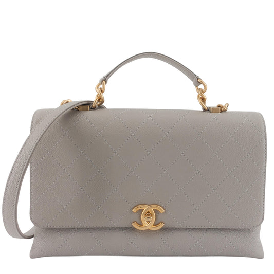 Chanel Chic Affinity Medium Caviar Leather Flap Bag