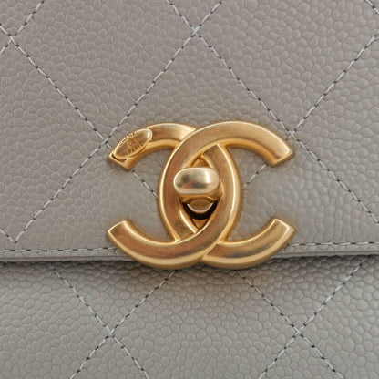 Chanel Chic Affinity Medium Caviar Leather Flap Bag