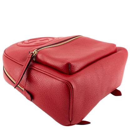 Gucci Soho Chain Calfskin Leather Backpack Bag