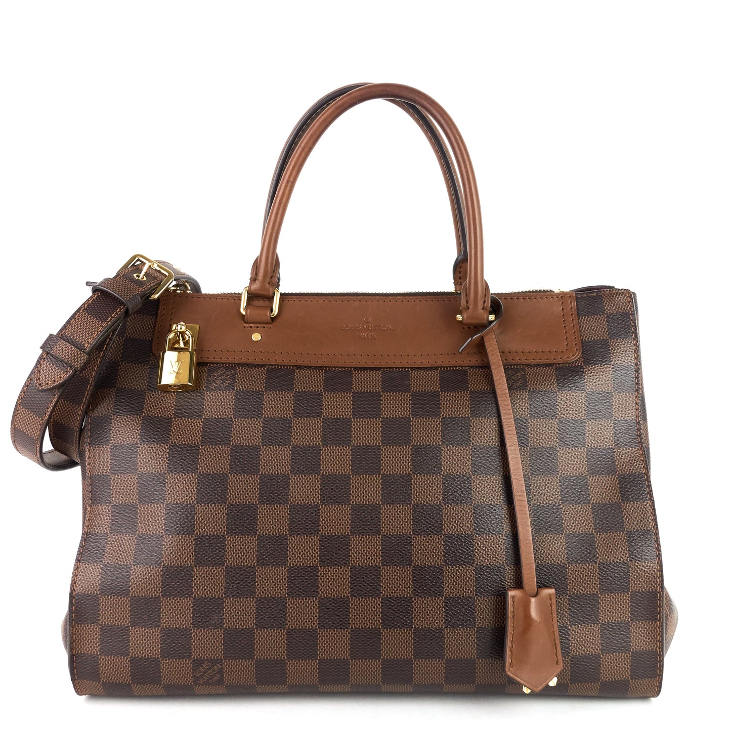 Louis Vuitto Greenwich Damier Ebene Canvas Bag