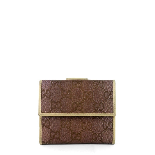 Gucci GG Canvas Compact Wallet