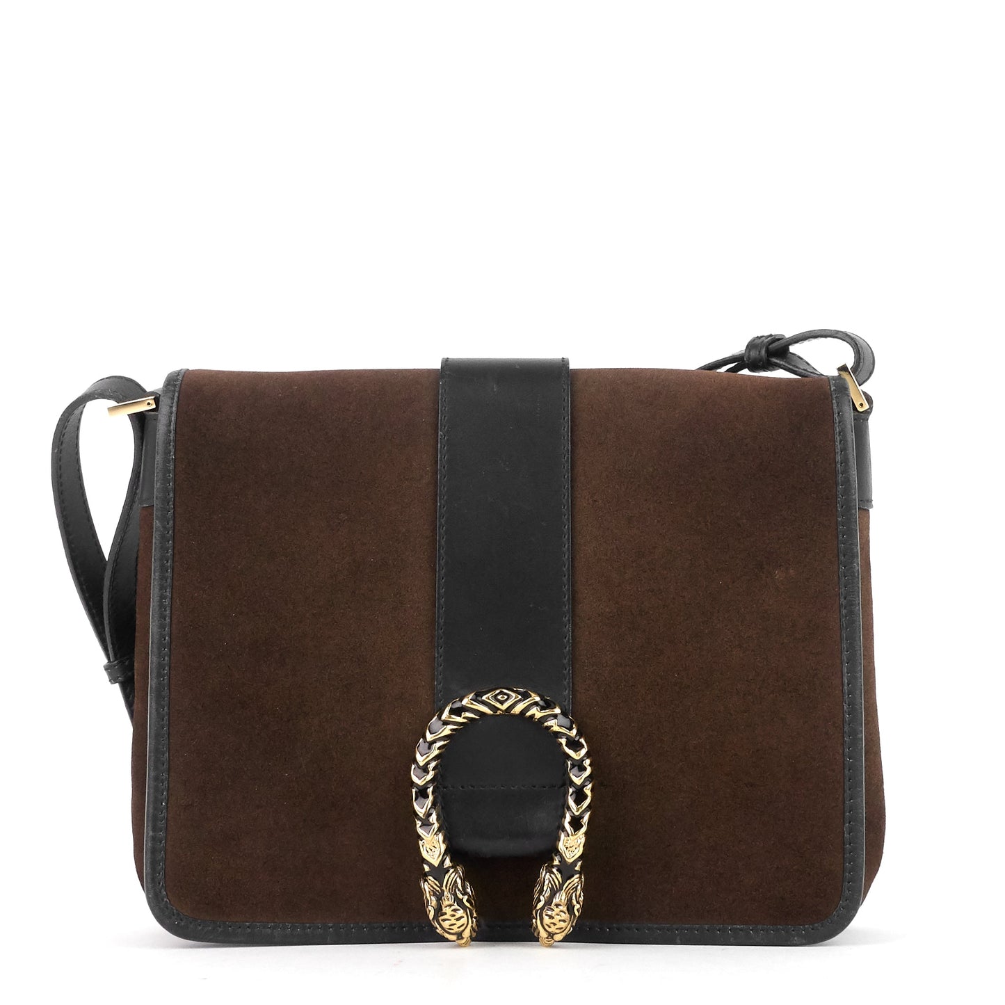 Gucci Dionysus Vintage Suede and Leather Shoulder Bag