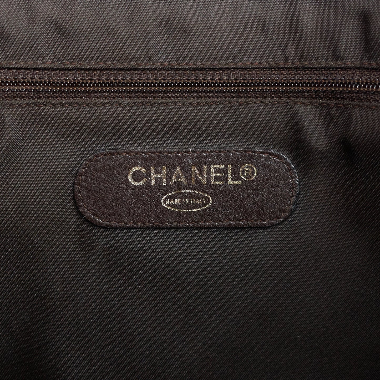 Chanel Vintage Supermodel Weekender Large Calfskin Leather Bag