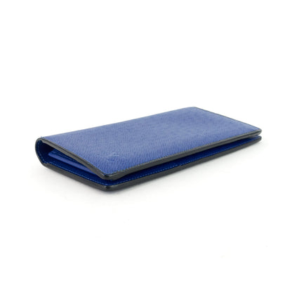 Louis Vuitto Brazza Blue Epi Leather Wallet