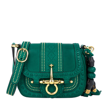 Gucci Snaffle Bit Mini Leather Shoulder Bag