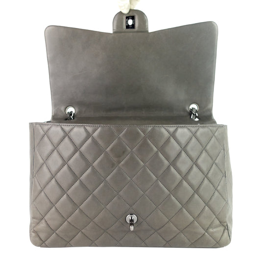 Chanel Maxi Flap Lambskin Leather Bag