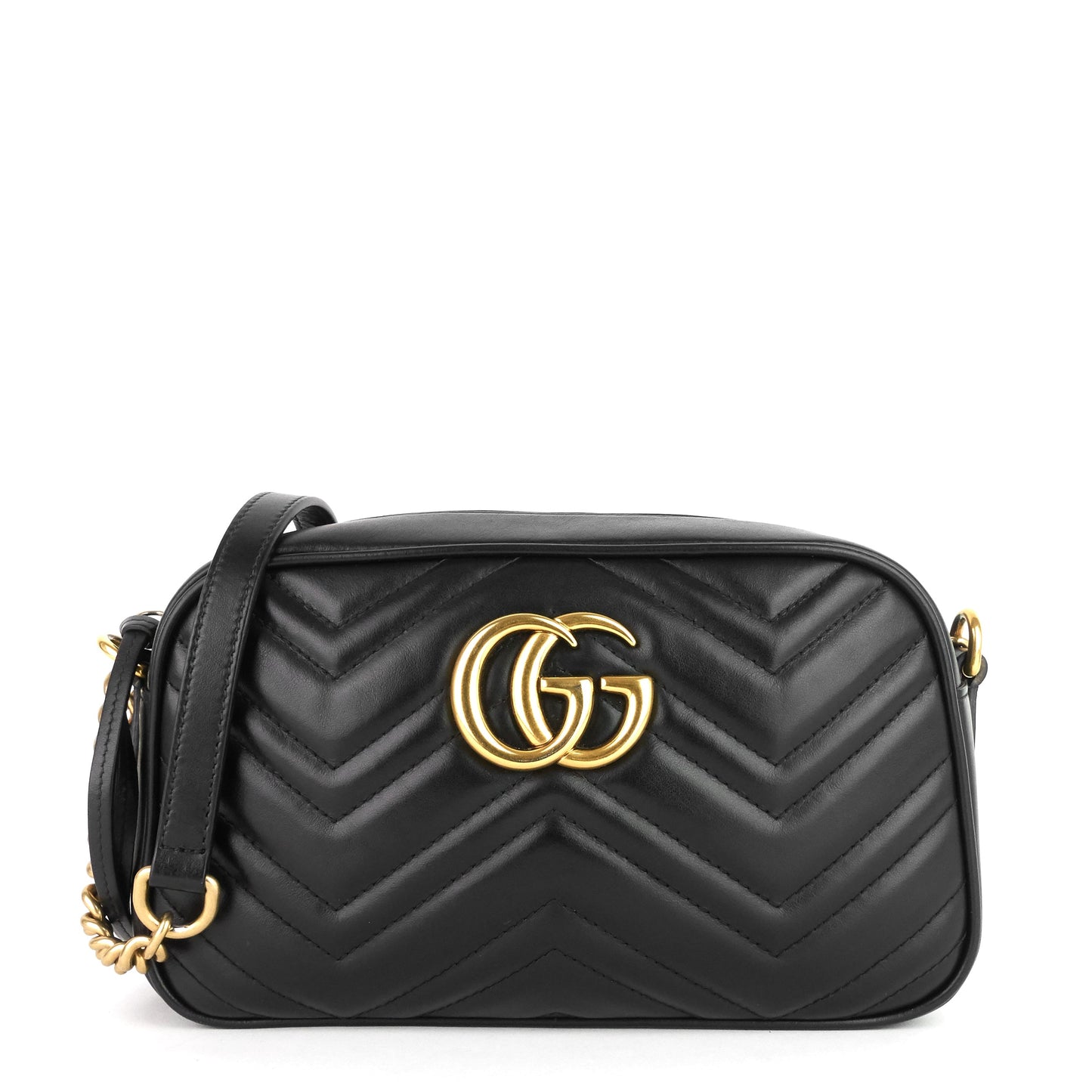 Gucci Marmont Small Calfskin Shoulder Bag