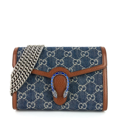 Gucci Dionysus GG Denim Mini Bag