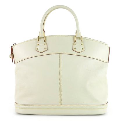 Louis Vuitto Suhali Lockit MM Goatskin Leather Handbag