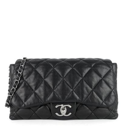 Chanel Accordion Lambskin Flap Bag