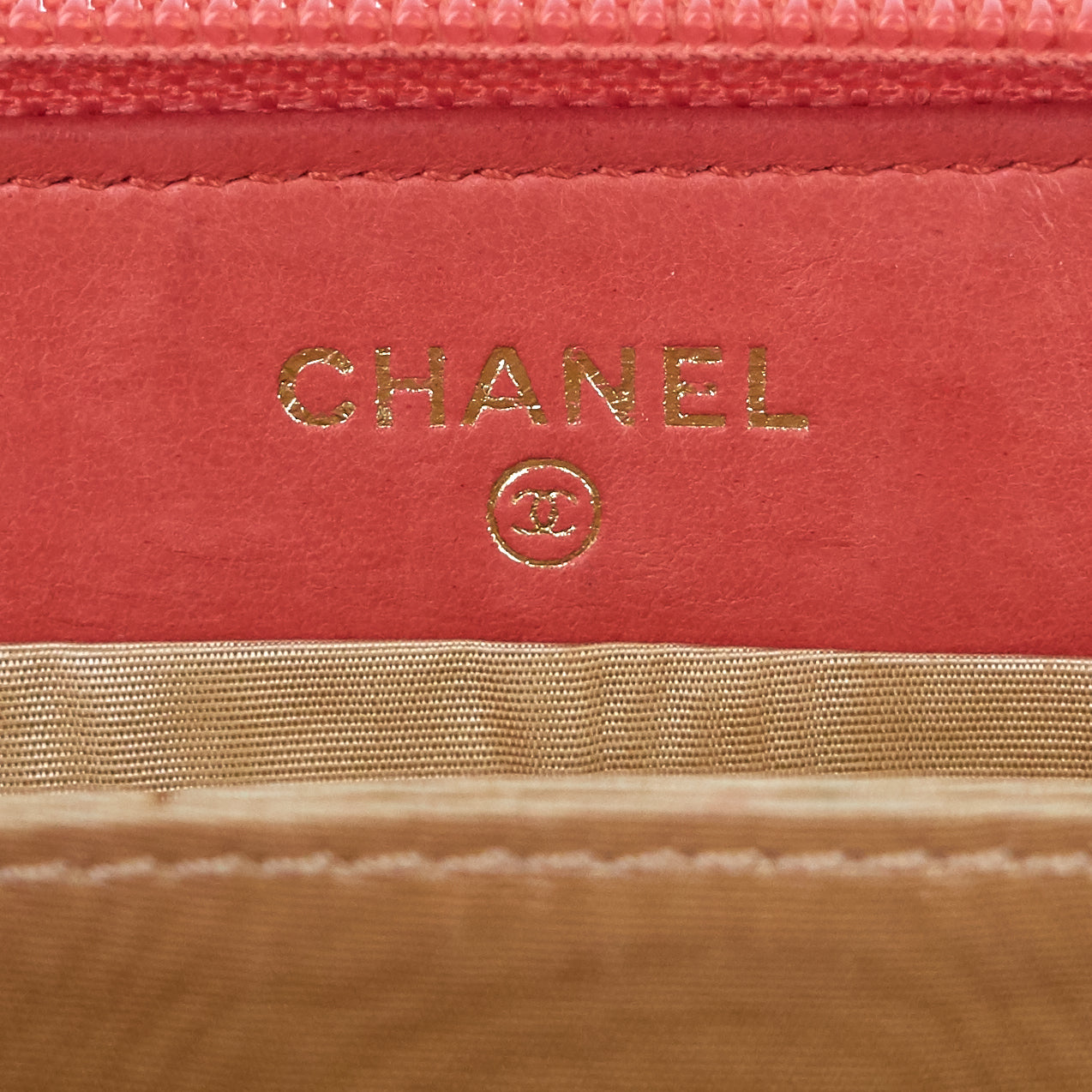 Chanel CC Timeless Caviar Zip Around Wallet
