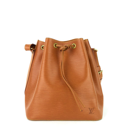 Louis Vuitto Petit Noé Cipango Gold Epi Leather Bag