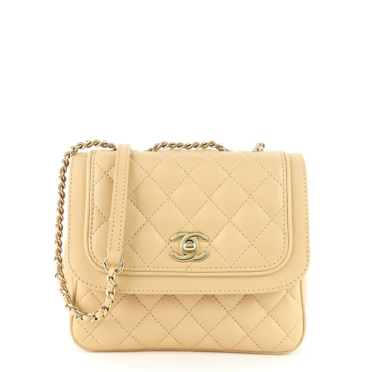 Chanel Lovely Day Square Lambskin Flap Bag