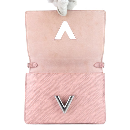 Louis Vuitto Twist Belt Pink Epi Leather Wallet on Chain Bag
