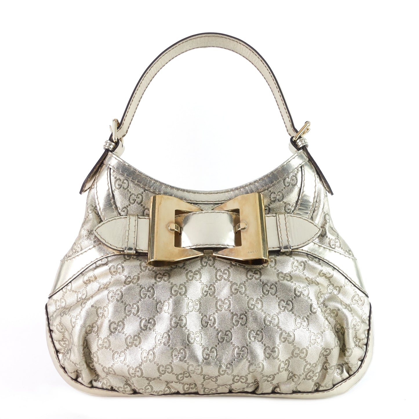 Gucci Queen Guccissima Leather Hobo Bag