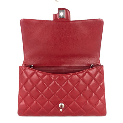 Chanel Quilted Caviar New Clutch with Chain Bag