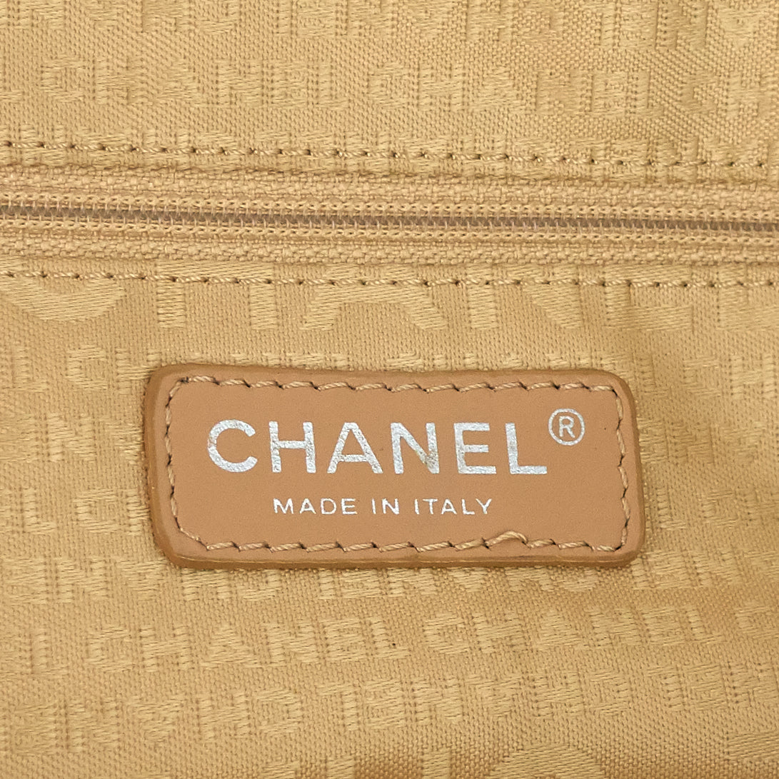 Chanel Choco Bar Caviar Shoulder Bag