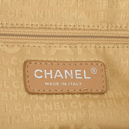 Chanel Choco Bar Caviar Shoulder Bag
