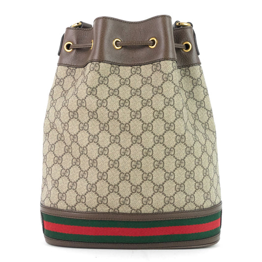 Gucci Ophidia GG Supreme Canvas Bucket Bag