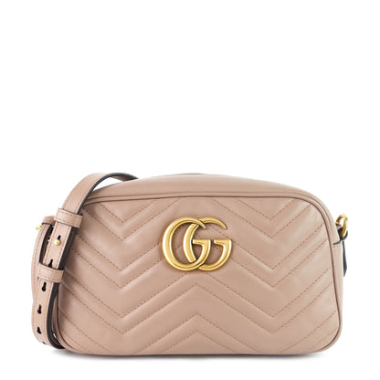 Gucci GG Marmont Small Matelass� Calfskin Camera Bag