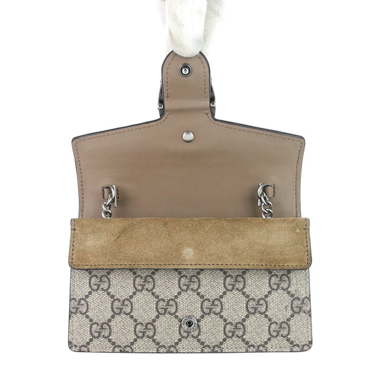 Gucci Dionysus Super Mini GG Supreme Canvas Bag