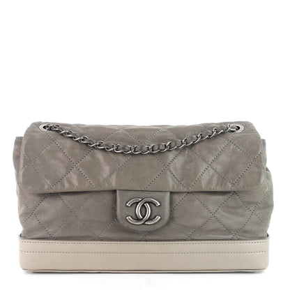 Chanel Leather XL Classic Flap Shoulder Bag