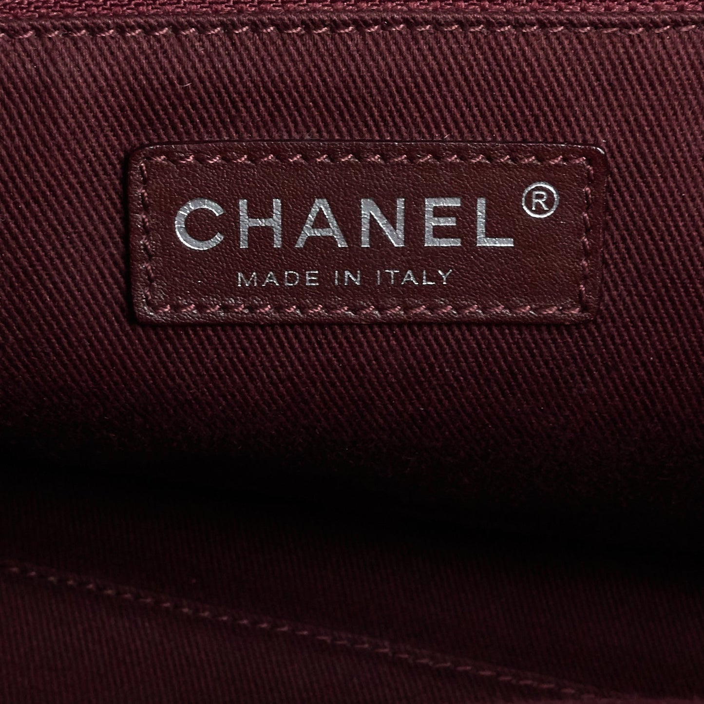 Chanel CC Crave Glazed Caviar Tote Bag