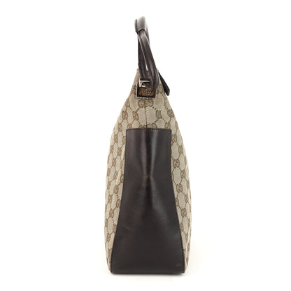 Gucci GG Canvas and Leather Shoulder Bag