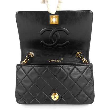 Chanel Lambskin Leather Small Single Flap Bag