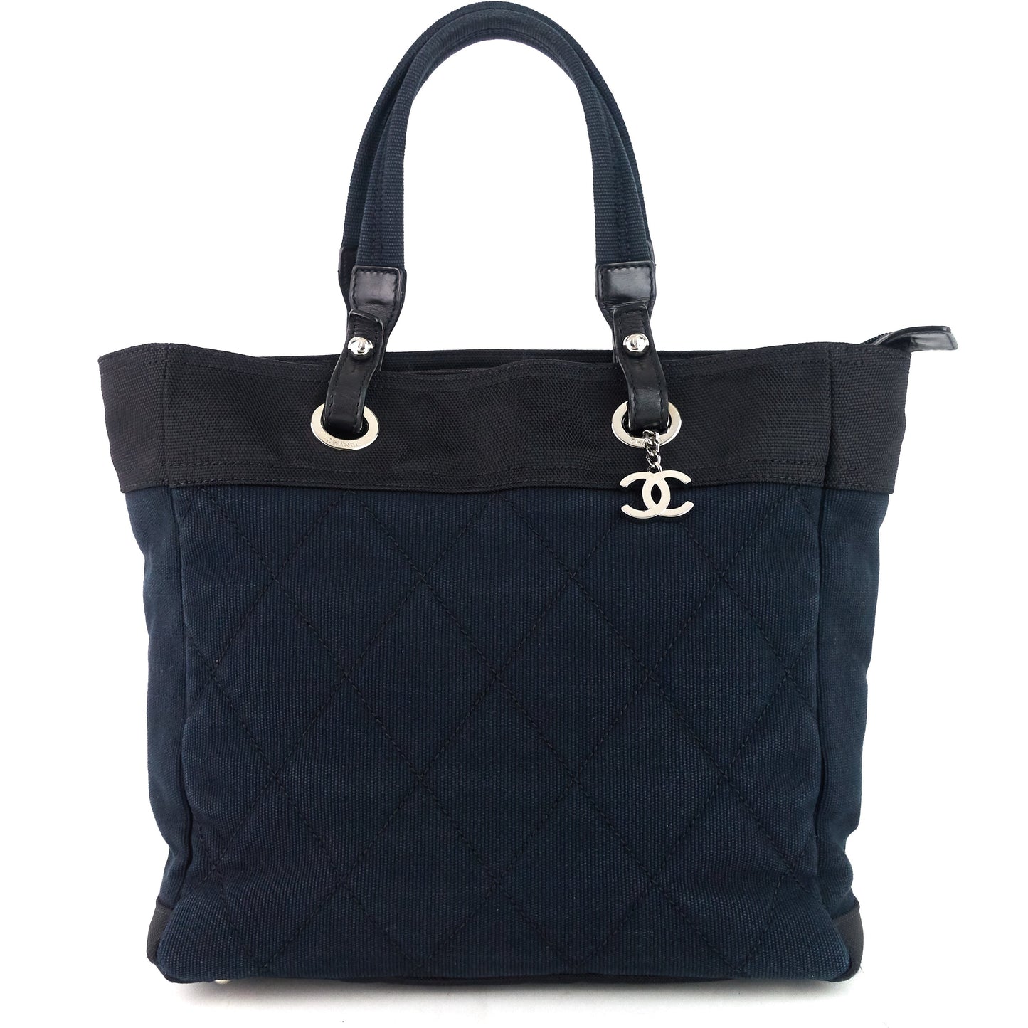 Chanel Paris-Biarritz MM Nylon Tote Bag