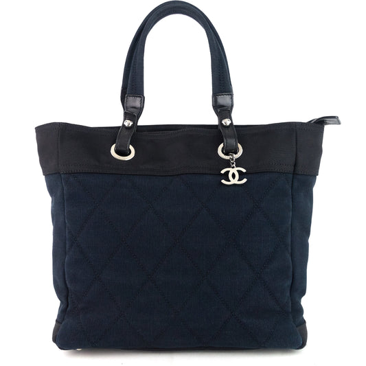 Chanel Paris-Biarritz MM Nylon Tote Bag