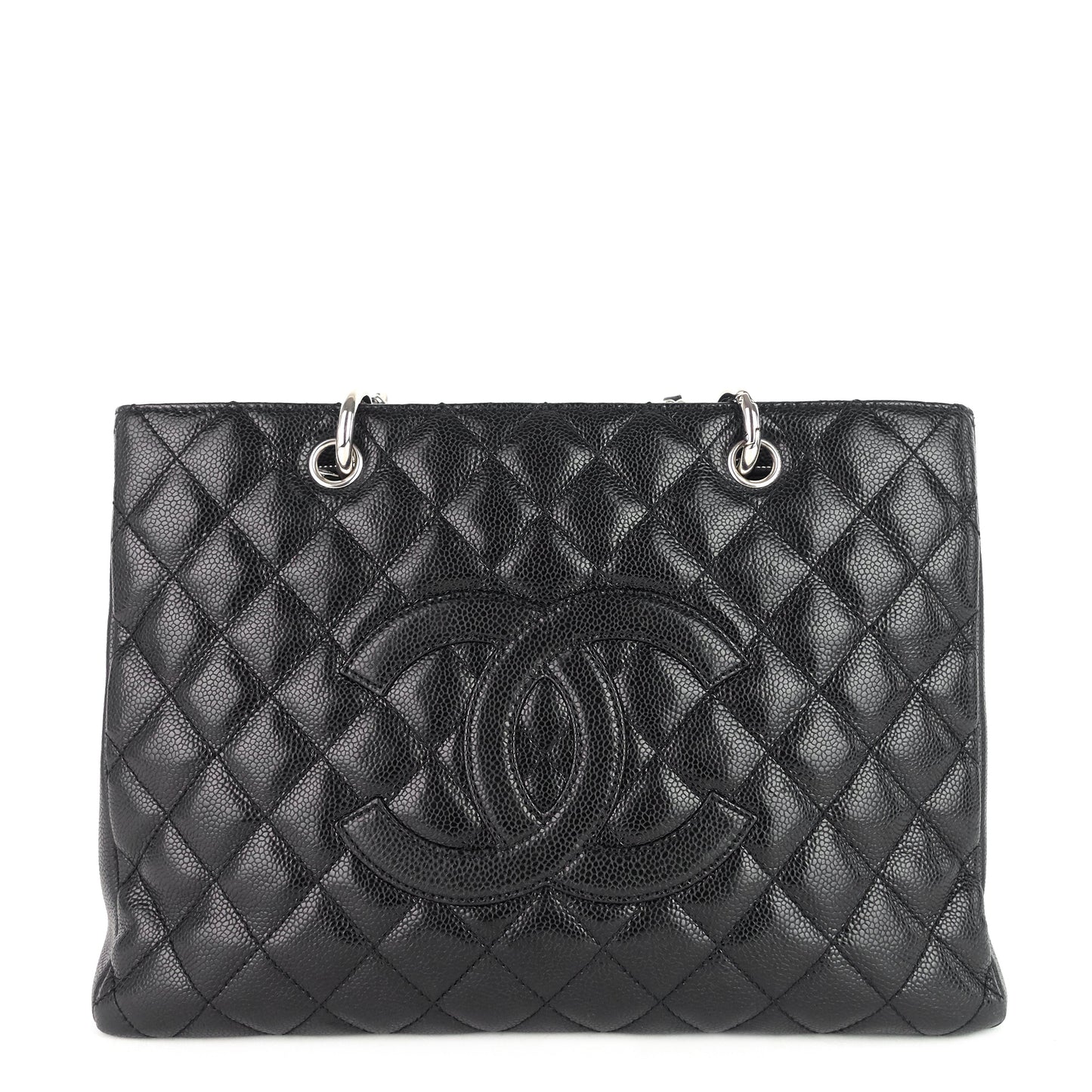 Chanel Grand Shopping Tote GST Caviar Leather Bag