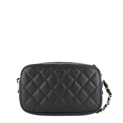 Chanel Camera Case Mini Caviar Leather Bag