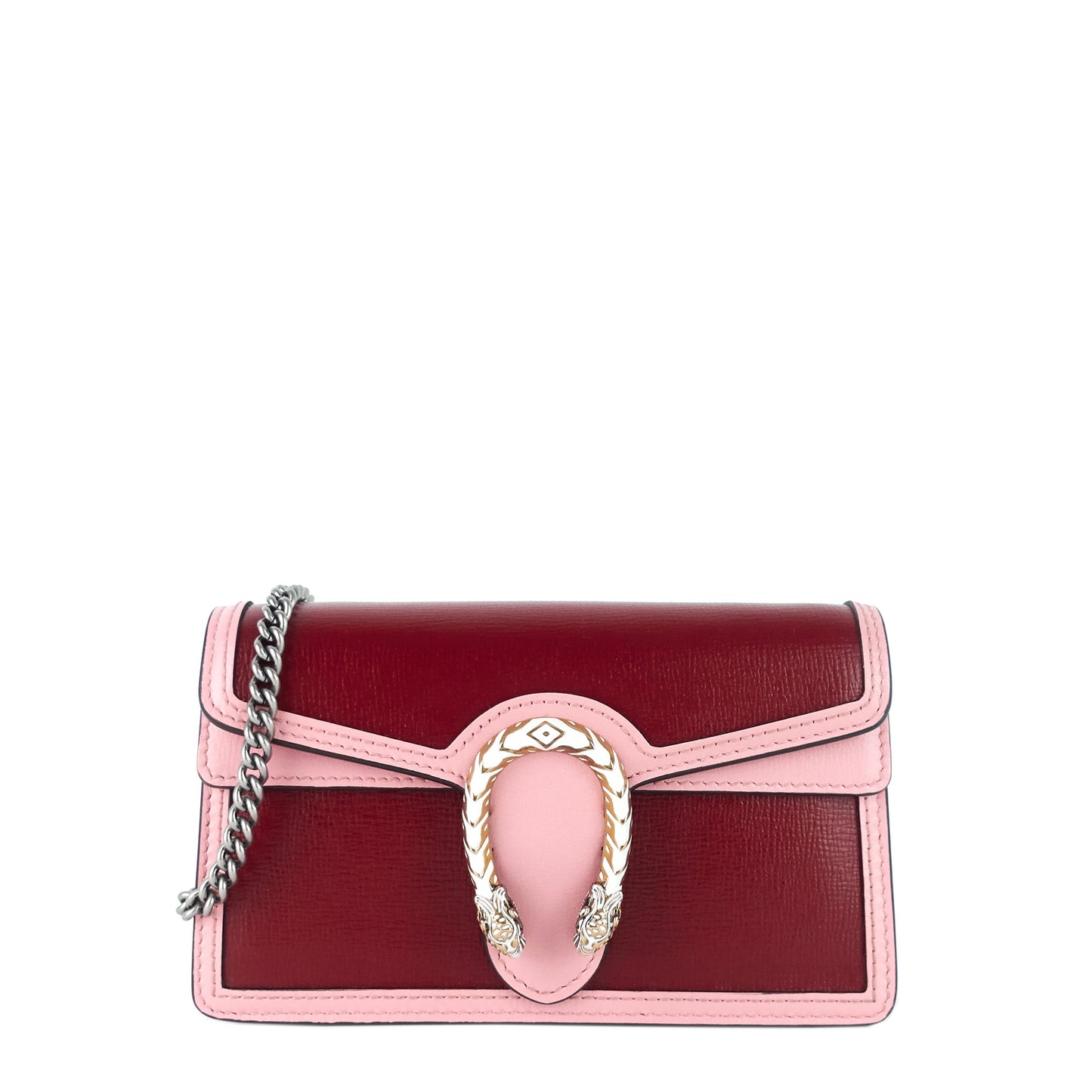 Gucci Dionysus Super Mini Two-Tone Leather Bag
